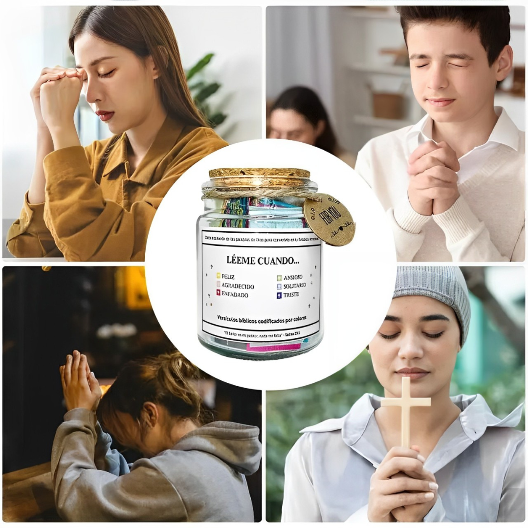 Frasco de Versos Bíblicos